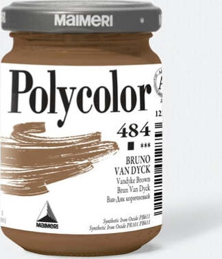 Colore vinilico Polycolor - 140 ml - Bruno Van Dyck - Maimeri Giochi e giocattoli/Attività creative/Accessori per disegnare e colorare/Pittura/Acquarelli Eurocartuccia - Pavullo, Commerciovirtuoso.it