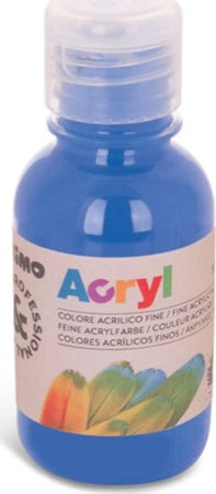 Colori Acryl - 125ml - blu cobalto - Primo Giochi e giocattoli/Attività creative/Accessori per disegnare e colorare/Pittura/Colori a tempera Eurocartuccia - Pavullo, Commerciovirtuoso.it