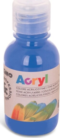 Colori Acryl - 125ml - blu cobalto - Primo Giochi e giocattoli/Attività creative/Accessori per disegnare e colorare/Pittura/Colori a tempera Eurocartuccia - Pavullo, Commerciovirtuoso.it
