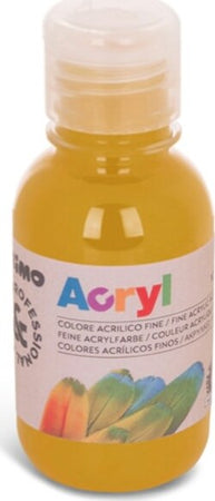 Colori Acryl - 125ml - giallo ocra - Primo Giochi e giocattoli/Attività creative/Accessori per disegnare e colorare/Pittura/Colori a tempera Eurocartuccia - Pavullo, Commerciovirtuoso.it