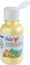 Colori Acryl - 125ml - oro - Primo Giochi e giocattoli/Attività creative/Accessori per disegnare e colorare/Pittura/Colori a tempera Eurocartuccia - Pavullo, Commerciovirtuoso.it