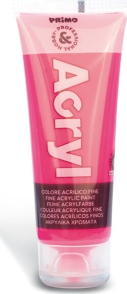 Colori Acryl - 75ml - fucsia fluo - Primo Giochi e giocattoli/Attività creative/Accessori per disegnare e colorare/Pittura/Colori a tempera Eurocartuccia - Pavullo, Commerciovirtuoso.it