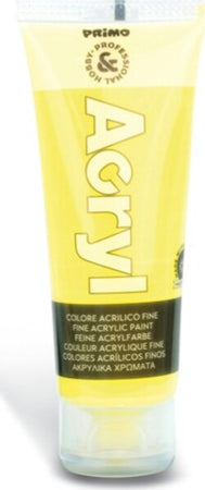 Colori Acryl - 75ml - giallo fluo - Primo Giochi e giocattoli/Attività creative/Accessori per disegnare e colorare/Pittura/Colori a tempera Eurocartuccia - Pavullo, Commerciovirtuoso.it