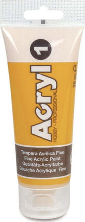 Colori Acryl - 75ml - ocra - Primo Giochi e giocattoli/Attività creative/Accessori per disegnare e colorare/Pittura/Colori a tempera Eurocartuccia - Pavullo, Commerciovirtuoso.it