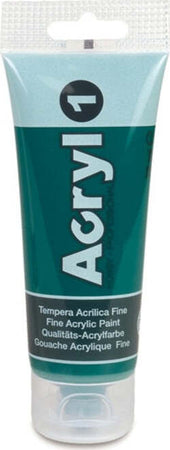 Colori Acryl - 75ml - verde smeraldo - Primo Giochi e giocattoli/Attività creative/Accessori per disegnare e colorare/Pittura/Colori a tempera Eurocartuccia - Pavullo, Commerciovirtuoso.it