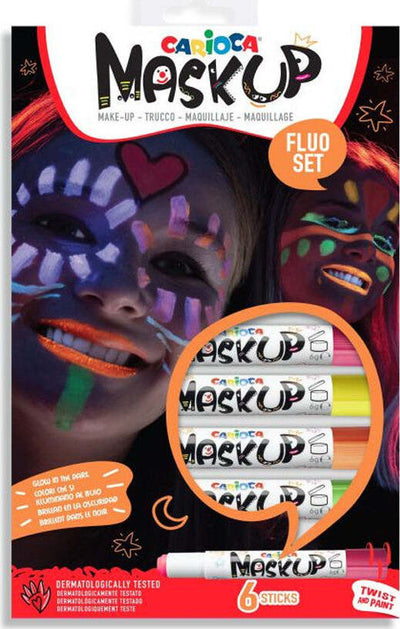 Colori-Maskup-per-viso-neon-da-6-Carioca
