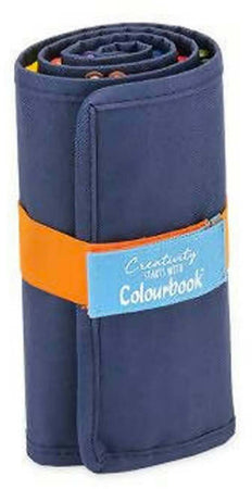 Colourbook Astuccio Portapastelli a Rotolo Creativity Porta Matite Colorate