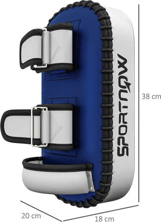 Colpitore-Boxe-e-Muay-Thai-Imbottito-per-Braccio,-in-PU-e-EPE,-38x20x18-cm,-Blu-GT5A91-312V00BUGT5