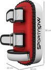Colpitore-Boxe-e-Muay-Thai-Imbottito-per-Braccio,-in-PU-e-EPE,-38x20x18-cm,-Rosso-MH6A91-312V00RDMH6