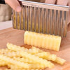 Coltello Ondulato Per Patate Cetrioli In Acciaio Affettatrice Accessori Cucina Casa e cucina/Utensili da cucina/Taglia patate Trade Shop italia - Napoli, Commerciovirtuoso.it