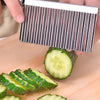 Coltello Ondulato Per Patate Cetrioli In Acciaio Affettatrice Accessori Cucina Casa e cucina/Utensili da cucina/Taglia patate Trade Shop italia - Napoli, Commerciovirtuoso.it