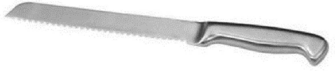 Coltello Per Taglia Pane Taglio 18cm Lama In Acciaio Manico Satinato Cucina Casa Casa, arredamento e bricolage > Cucina > Coltelli Trade Shop italia - Napoli, Commerciovirtuoso.it