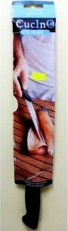 Coltello-Salmone-Lama-in-Acciaio-Inox-TEMPERATO-cm-24--CUCINO-Il-Pesce-