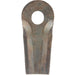 Coltello Bombato 112x50mm Foro Spessore 4mm Kuhn 56840000 confezione da 10 pezzi