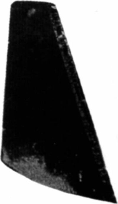 Coltre dal basso a saldare per supporto scalpello dx