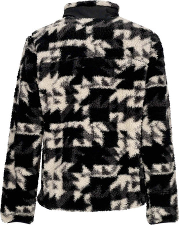 COLUMBIA-Orsetto-Uomo-Winter-Pass-Print-Fleece-Full-Zip-Black-Quilted-da-uomo