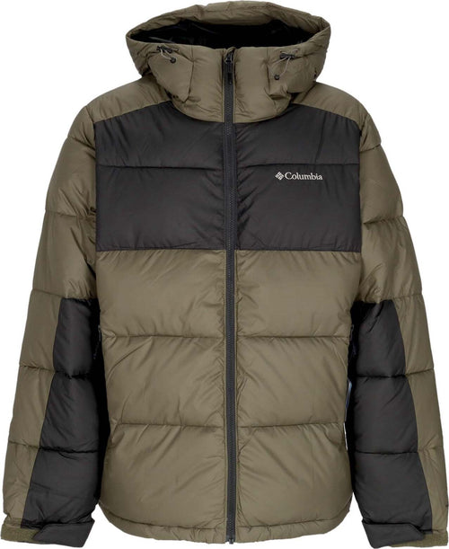 COLUMBIA-Piumino-Uomo-Pike-Lake-Ii-Hooded-Jacket-Stone-Green-da-uomo