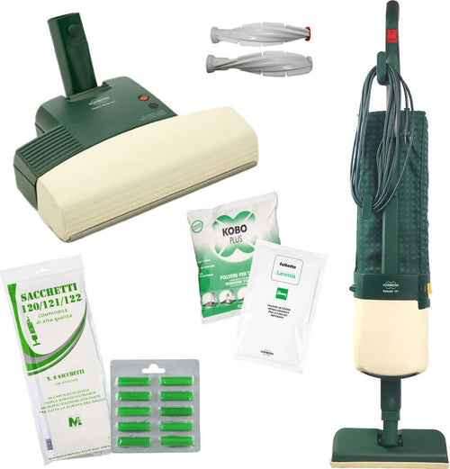 Combo Folletto VK 121 + Battitappeto ET340 (ricondizionato) Casa e cucina/Aspirapolvere e pulizia di pavimenti e finestre/Aspirapolvere/Aspirapolvere verticale Grow Up - Casoria, Commerciovirtuoso.it