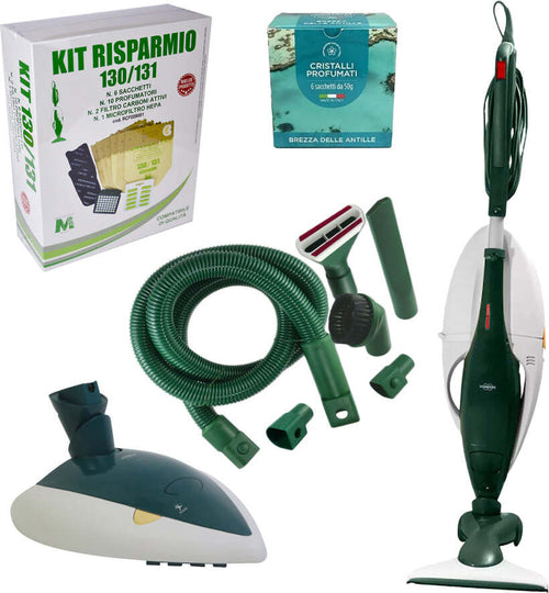 Combo Folletto VK 131 + Spazzola snodabile HD + Kit Tubo + Lucidatrice pulilux 515 (ricondizionato) Casa e cucina/Aspirapolvere e pulizia di pavimenti e finestre/Aspirapolvere/Aspirapolvere verticale Grow Up - Casoria, Commerciovirtuoso.it
