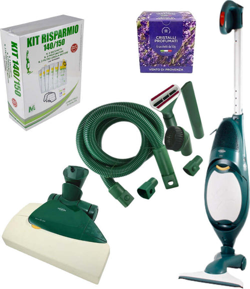 Combo Folletto VK 140 + Battitappeto EB350 + Kit tubo Casa e cucina/Aspirapolvere e pulizia di pavimenti e finestre/Aspirapolvere/Aspirapolvere verticale Grow Up - Casoria, Commerciovirtuoso.it