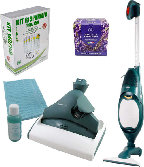 Combo Folletto VK 140 + Pulilava SP520 Casa e cucina/Aspirapolvere e pulizia di pavimenti e finestre/Aspirapolvere/Aspirapolvere verticale Grow Up - Casoria, Commerciovirtuoso.it