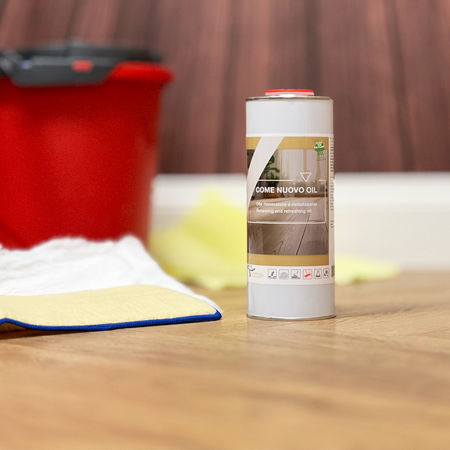 il #n1 - COME NUOVO OIL - Olio INTERNO / ESTERNO per parquet - manutenzione senza rischio, a base di oli vegetali e cere pregiate - Di Eternal Parquet