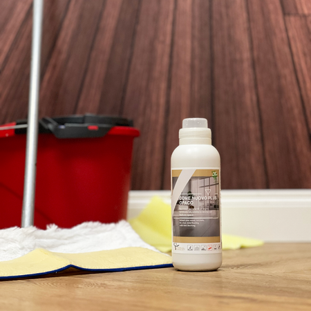 il #n1 - COME NUOVO lucido o opaco - rigenerante NATURALE per PARQUET, spc, laminati, resine e gress "ELIMINA GRAFFI e crea un film protettivo" Di Eternal Parquet