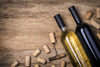 Bottiglia in vetro per vino Bordolese Ecova con imboccatura a tappo di sughero 750 mL