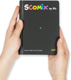 COMIX Scomix by Sio - Diario Scolastico 16 Mesi 2024-2025, Diario Scuola per Bambini e Ragazzi, Colorato, con Copertina Rigida e 512 Pagine, Ideale per Scuola Elementare e Media, 12x16.5 cm, Nero