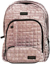 Comix Zaino Scuola Quilited + Astuccio Ovale Coordinato Set Scuola Ragazze Zaino Porta Pc Schienale Imbottito Spallacci Regolabili Panini