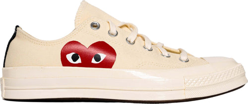 COMME-DES-GARCONS-PLAY-Comme-Des-GarÃ§ons-PLAY-x-Converse-Big-Heart-Chuck-Taylor-70-Low-da-uomo