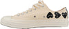COMME-DES-GARCONS-PLAY-Comme-Des-GarÃ§ons-PLAY-x-Converse-Big-Heart-Chuck-Taylor-70-Low-Top-sneaker-in-bianco-da-uomo