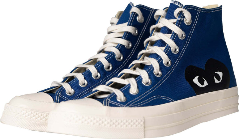 COMME-DES-GARCONS-PLAY-Comme-Des-GarÃ§ons-PLAY-x-Converse-Big-Heart-Hi-Top-Chuck-Taylor-70-da-uomo