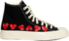 COMME-DES-GARCONS-PLAY-Comme-Des-GarÃ§ons-PLAY-x-Converse-Multi-Heart-Chuck-Taylor-70-High-Top-da-uomo