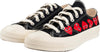 COMME-DES-GARCONS-PLAY-Comme-Des-GarÃ§ons-PLAY-x-Converse-Multi-Heart-Chuck-Taylor-70-Low-Top-sneaker-in-nero-da-uomo