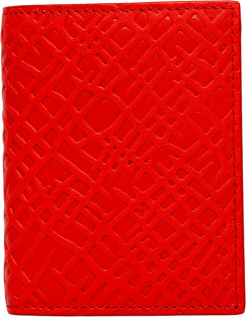 COMME-DES-GARCONS-WALLET-Embossed-Roots-Wallet-da-donna