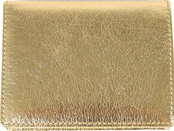 COMME-DES-GARCONS-WALLET-Gold-Line-Wallet-in-Gold-da-donna