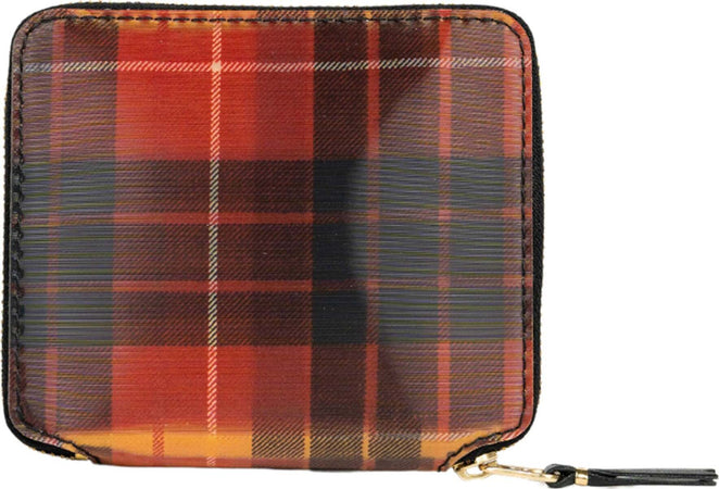 COMME-DES-GARCONS-WALLET-Lenticular-Tartan-Wallet-da-donna