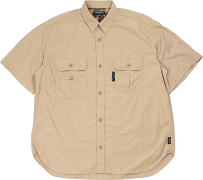 COMME-DES-GARÃONS-HOMME-Camicia-in-nylon-in-beige-da-uomo
