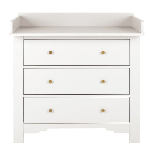 Cassettiera e Fasciatoio Maison Charlotte Montmartre White