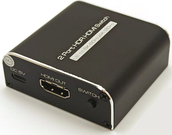 Commutatore 2 porte hdmi in 1 hdmi switch 8K 4320P 120 Hz 60 fps compatibile PS5 XBOX