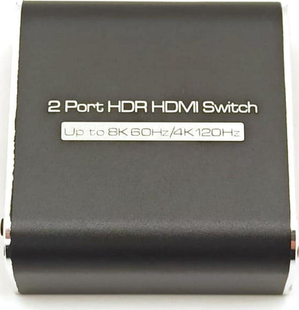 Commutatore 2 porte hdmi in 1 hdmi switch 8K 4320P 120 Hz 60 fps compatibile PS5 XBOX