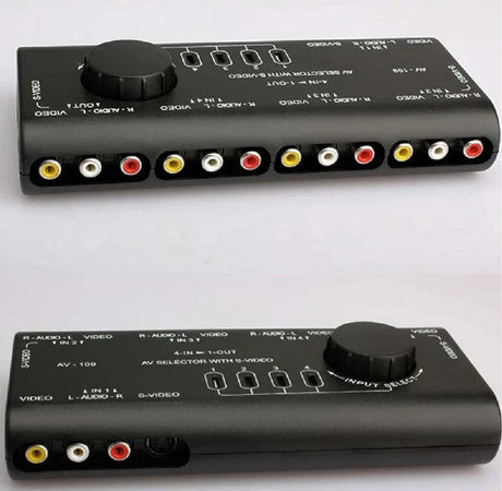 Commutatore Di Segnale Audio-video Av 4 In 1 Q-au51 Per Lettore Dvd Videocamera Elettronica/Home Audio e Hi-Fi/Accessori/Distributori/Selettori audio-video Trade Shop italia - Napoli, Commerciovirtuoso.it