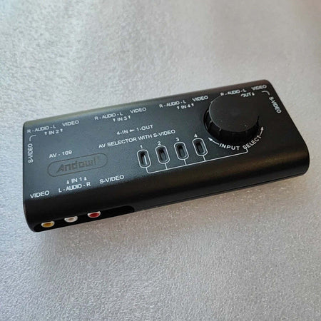 Commutatore Di Segnale Audio-video Av 4 In 1 Q-au51 Per Lettore Dvd Videocamera Elettronica/Home Audio e Hi-Fi/Accessori/Distributori/Selettori audio-video Trade Shop italia - Napoli, Commerciovirtuoso.it