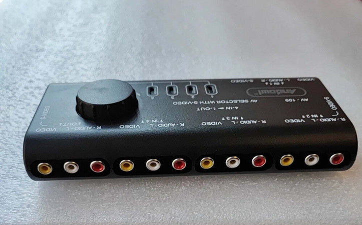 Commutatore Di Segnale Audio-video Av 4 In 1 Q-au51 Per Lettore Dvd Videocamera Elettronica/Home Audio e Hi-Fi/Accessori/Distributori/Selettori audio-video Trade Shop italia - Napoli, Commerciovirtuoso.it