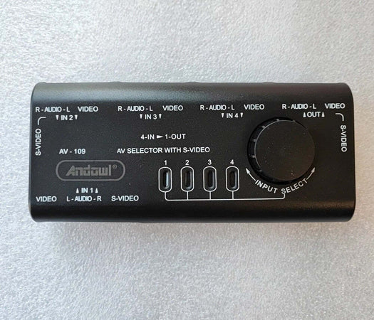 Commutatore Di Segnale Audio-video Av 4 In 1 Q-au51 Per Lettore Dvd Videocamera Elettronica/Home Audio e Hi-Fi/Accessori/Distributori/Selettori audio-video Trade Shop italia - Napoli, Commerciovirtuoso.it