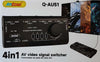 Commutatore Di Segnale Audio-video Av 4 In 1 Q-au51 Per Lettore Dvd Videocamera Elettronica/Home Audio e Hi-Fi/Accessori/Distributori/Selettori audio-video Trade Shop italia - Napoli, Commerciovirtuoso.it