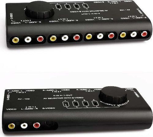 Commutatore Di Segnale Audio-video Av 4 In 1 Q-au51 Per Lettore Dvd Videocamera Elettronica/Home Audio e Hi-Fi/Accessori/Distributori/Selettori audio-video Trade Shop italia - Napoli, Commerciovirtuoso.it