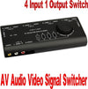 Commutatore Di Segnale Audio-video Av 4 In 1 Q-au51 Per Lettore Dvd Videocamera Elettronica/Home Audio e Hi-Fi/Accessori/Distributori/Selettori audio-video Trade Shop italia - Napoli, Commerciovirtuoso.it