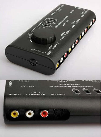 Commutatore Di Segnale Audio-video Av 4 In 1 Q-au51 Per Lettore Dvd Videocamera Elettronica/Home Audio e Hi-Fi/Accessori/Distributori/Selettori audio-video Trade Shop italia - Napoli, Commerciovirtuoso.it